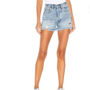 AGOLDE jaden high rise shorts size 25
